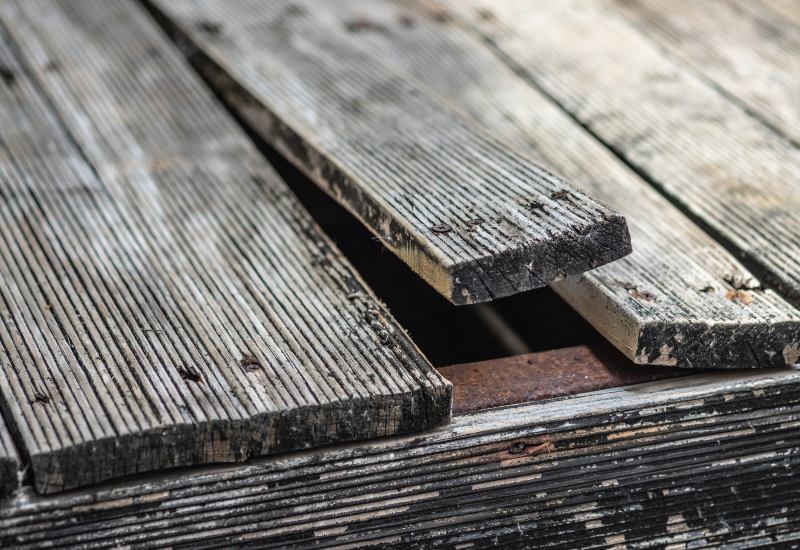 deck falling apart