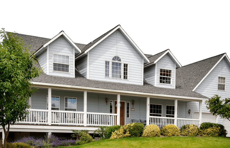 front of home exterior