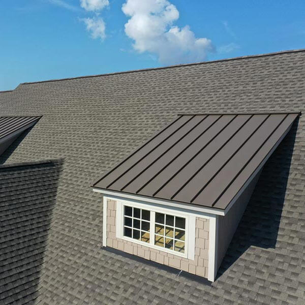 roofing on home exterior