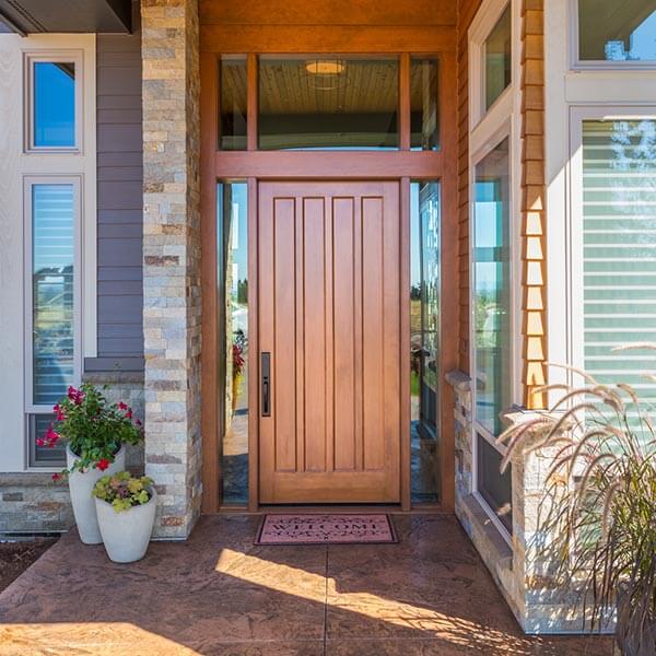 home entry door