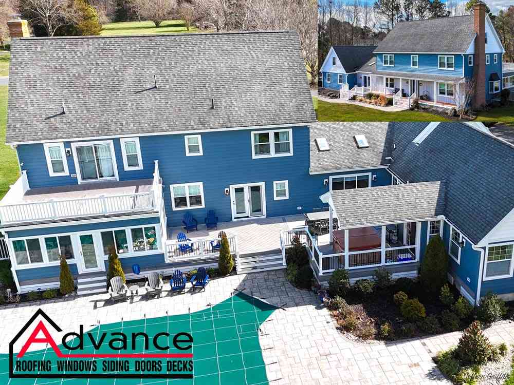 Custom backyard deck design enhancing outdoor living space in Newark, DE